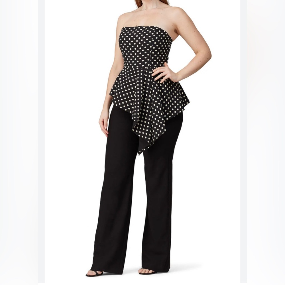 Polka Dot Black Jumpsuit